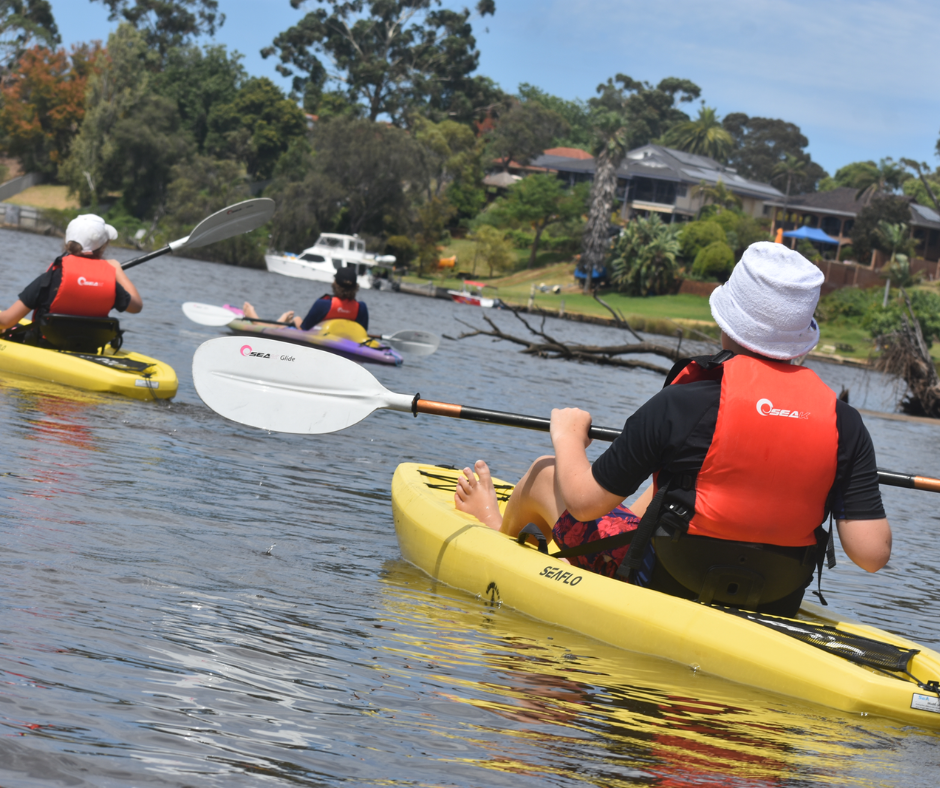 Single Kids Eco Kayak Tour Christmas Wildlife and Eco Kayak Tours